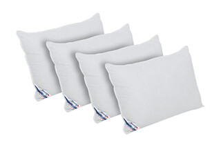 50x70 cm, Alb, 4 perne