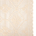 Fata de masa Crochet, Homla, 130x170 cm, bumbac/poliester, bej