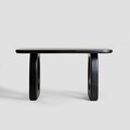 Masuta de cafea Astir, Homla, 100x60x40 cm, lemn, negru