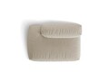 Modul stanga pentru canapea, 2 locuri, Martina-169, Micadoni Home, 133x106x75 cm, tesatura structurata catifelata, bej deschis