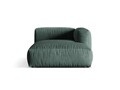 Sezlong modular living dreapta 1 loc, Martina-120, Micadoni Home, 176x123x75 cm, catifea, petrol