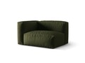 Modul stanga pentru canapea, 1 loc, Martina-169, Micadoni Home, 121x106x75 cm, tesatura structurata catifelata, verde