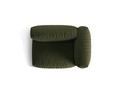 Modul dreapta pentru canapea, 1 loc, Martina-169, Micadoni Home, 121x106x75 cm, tesatura structurata catifelata, verde