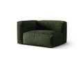 Modul stanga pentru canapea, 1 loc, Martina-120, Micadoni Home, 121x106x75 cm, catifea, verde