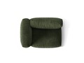 Modul stanga pentru canapea, 1 loc, Martina-120, Micadoni Home, 121x106x75 cm, catifea, verde