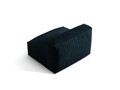 Modul pentru canapea, 1 loc, Martina-120, Micadoni Home, 92x106x75 cm, catifea, petrol inchis