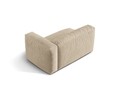 Modul dreapta pentru canapea, 1 loc, Martina-120, Micadoni Home, 160x106x75 cm, catifea, bej deschis