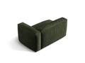 Modul dreapta pentru canapea, 1 loc, Martina-120, Micadoni Home, 160x106x75 cm, catifea, verde
