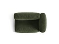 Modul dreapta pentru canapea, 1 loc, Martina-120, Micadoni Home, 160x106x75 cm, catifea, verde