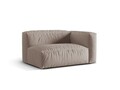 Modul dreapta pentru canapea, 1 loc, Martina-169, Micadoni Home, 160x106x75 cm, tesatura structurata catifelata, bej inchis