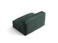 Modul pentru canapea, 1 loc, Martina-120, Micadoni Home, 132x106x75 cm, catifea, petrol