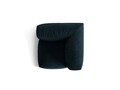 Modul pentru canapea, 1 loc, Martina-120, Micadoni Home, 100x100x75 cm, catifea, petrol inchis