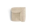 Modul pentru canapea, 1 loc, Martina-212, Micadoni Home, 100x100x75 cm, velur, bej deschis