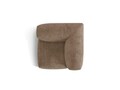 Modul pentru canapea, 1 loc, Martina-212, Micadoni Home, 100x100x75 cm, velur, maro ghinda