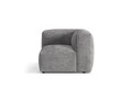 Modul pentru canapea, 1 loc, Martina-212, Micadoni Home, 100x100x75 cm, velur, gri deschis