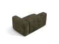 Modul dreapta pentru canapea, 1 loc, Martina-212, Micadoni Home, 160x106x75 cm, velur, verde muschi