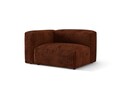 Modul stanga pentru canapea, 1 loc, Martina-212, Micadoni Home, 121x106x75 cm, velur, caramiziu