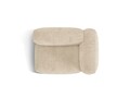 Modul dreapta pentru canapea, 1 loc, Martina-212, Micadoni Home, 121x106x75 cm, velur, bej deschis
