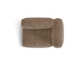 Modul dreapta pentru canapea, 1 loc, Martina-212, Micadoni Home, 121x106x75 cm, velur, maro ghinda