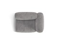 Modul dreapta pentru canapea, 1 loc, Martina-212, Micadoni Home, 121x106x75 cm, velur, gri deschis