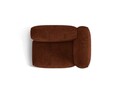 Modul dreapta pentru canapea, 1 loc, Martina-212, Micadoni Home, 121x106x75 cm, velur, caramiziu