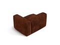 Modul dreapta pentru canapea, 1 loc, Martina-212, Micadoni Home, 121x106x75 cm, velur, caramiziu