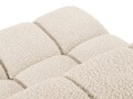 Modul pentru canapea, 1 loc, Bellis-213, Micadoni Home, 94x94x70 cm, tesatura boucle, bej deschis
