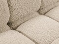 Modul pentru canapea, 1 loc, Bellis-213, Micadoni Home, 94x94x70 cm, tesatura boucle, bej deschis