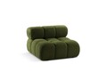 Modul pentru canapea, 1 loc, Bellis-213, Micadoni Home, 94x94x70 cm, tesatura boucle, verde