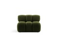 Modul pentru canapea, 1 loc, Bellis-213, Micadoni Home, 94x94x70 cm, tesatura boucle, verde