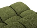 Modul pentru canapea, 1 loc, Bellis-213, Micadoni Home, 94x94x70 cm, tesatura boucle, verde