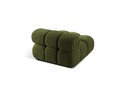 Modul pentru canapea, 1 loc, Bellis-213, Micadoni Home, 94x94x70 cm, tesatura boucle, verde