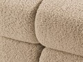 Modul dreapta pentru canapea, 1 loc, Bellis-213, Micadoni Home, 94x94x70 cm, tesatura boucle, bej sand