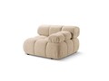 Modul dreapta pentru canapea, 1 loc, Bellis-213, Micadoni Home, 94x94x70 cm, tesatura boucle, bej sand