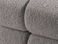 Modul dreapta pentru canapea, 1 loc, Bellis-213, Micadoni Home, 94x94x70 cm, tesatura boucle, gri deschis