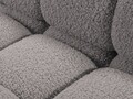 Modul dreapta pentru canapea, 1 loc, Bellis-213, Micadoni Home, 94x94x70 cm, tesatura boucle, gri deschis