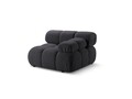Modul dreapta pentru canapea, 1 loc, Bellis-213, Micadoni Home, 94x94x70 cm, tesatura boucle, grafit