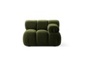 Modul dreapta pentru canapea, 1 loc, Bellis-213, Micadoni Home, 94x94x70 cm, tesatura boucle, verde