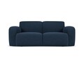 Canapea 2 locuri, Molino-101, Micadoni Home, 170x95x72 cm, tesatura boucle, albastru inchis