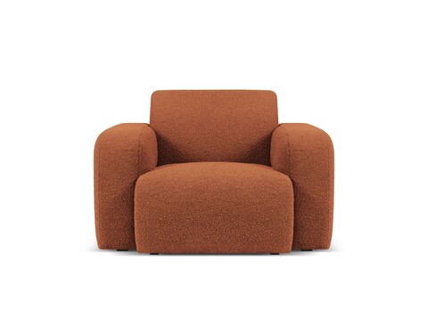 Fotoliu, Molino-101, Micadoni Home, 105x95x72 cm, tesatura boucle, teracota