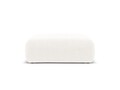 Taburet, Molino-101, Micadoni Home, 100x100x36 cm, tesatura boucle, alb