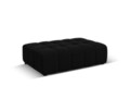 Taburet, Jennifer-51, Micadoni Home, 102x80x40 cm, catifea, negru