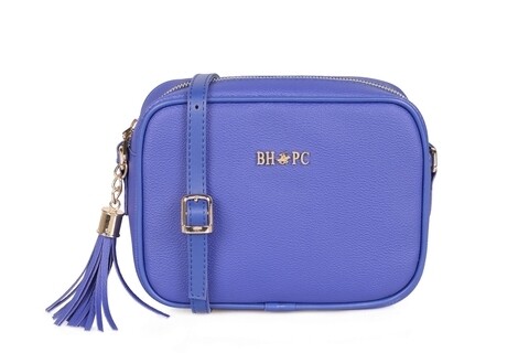 Geanta Beverly Hills Polo Club, 1103, piele ecologica, albastru