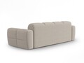 Canapea 4 locuri, Lisa-193, Micadoni Home, 256x101x77 cm, tesatura structurata, bej sand