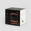 Set whisky 12 piese Gomera, Homla, 310 ml, lemn/sticla/inox, natur/negru