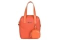 Geanta Beverly Hills Polo Club, 1106, piele ecologica, portocaliu