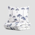 Lenjerie de pat dubla Tangi, Homla, 3 piese, 160x200 cm, bumbac, multicolor