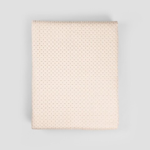 Cuvertura de pat Zemi New, Homla, 200x220 cm, poliester, bej