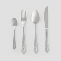 Set tacamuri pentru 6 persoane Manor, Homla, 24 piese, inox, argintiu