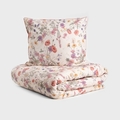 Lenjerie de pat pentru o persoana Meadow Flowers, Homla, 140x200 cm, 2 piese, bumbac, multicolor